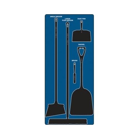Accuform DRY ZONE STOREBOARDS PSB910BUBK PSB910BUBK